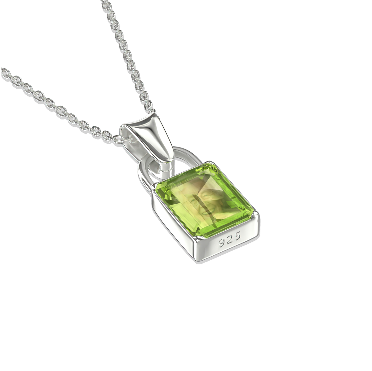 Peridot Locksy Pendant
