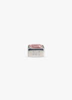 Locksy Hanger Zilver — Rose quartz  • Personaliseerbaar