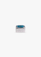 Locksy Hanger Zilver — Topaas • Personaliseerbaar
