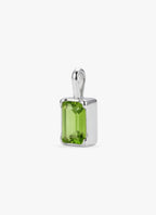 Momentum Hanger Zilver — Peridot • Personaliseerbaar