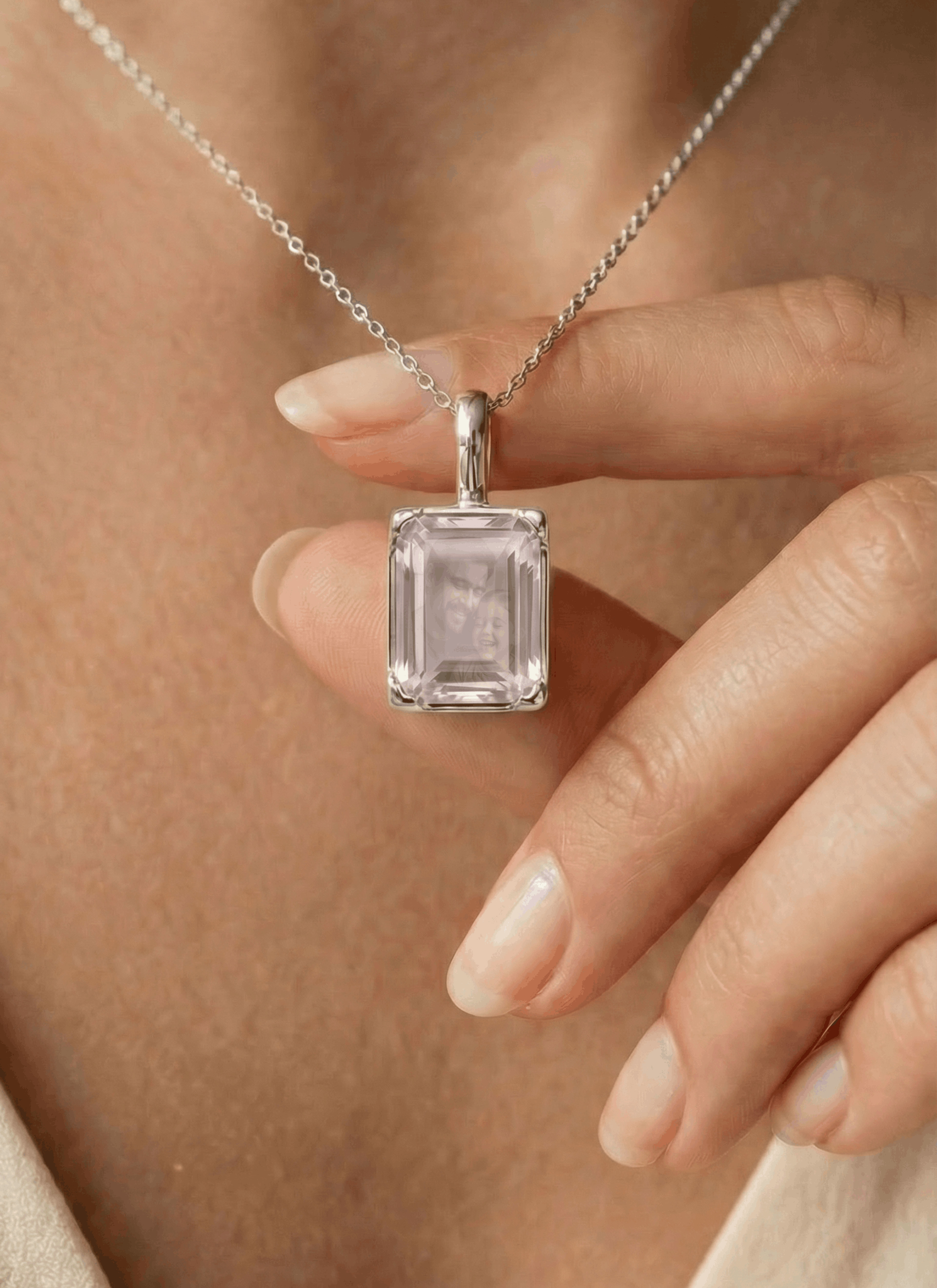 Momentum Hanger Zilver —Rookkwarst • Personaliseerbaar