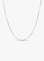 Curb ketting goud