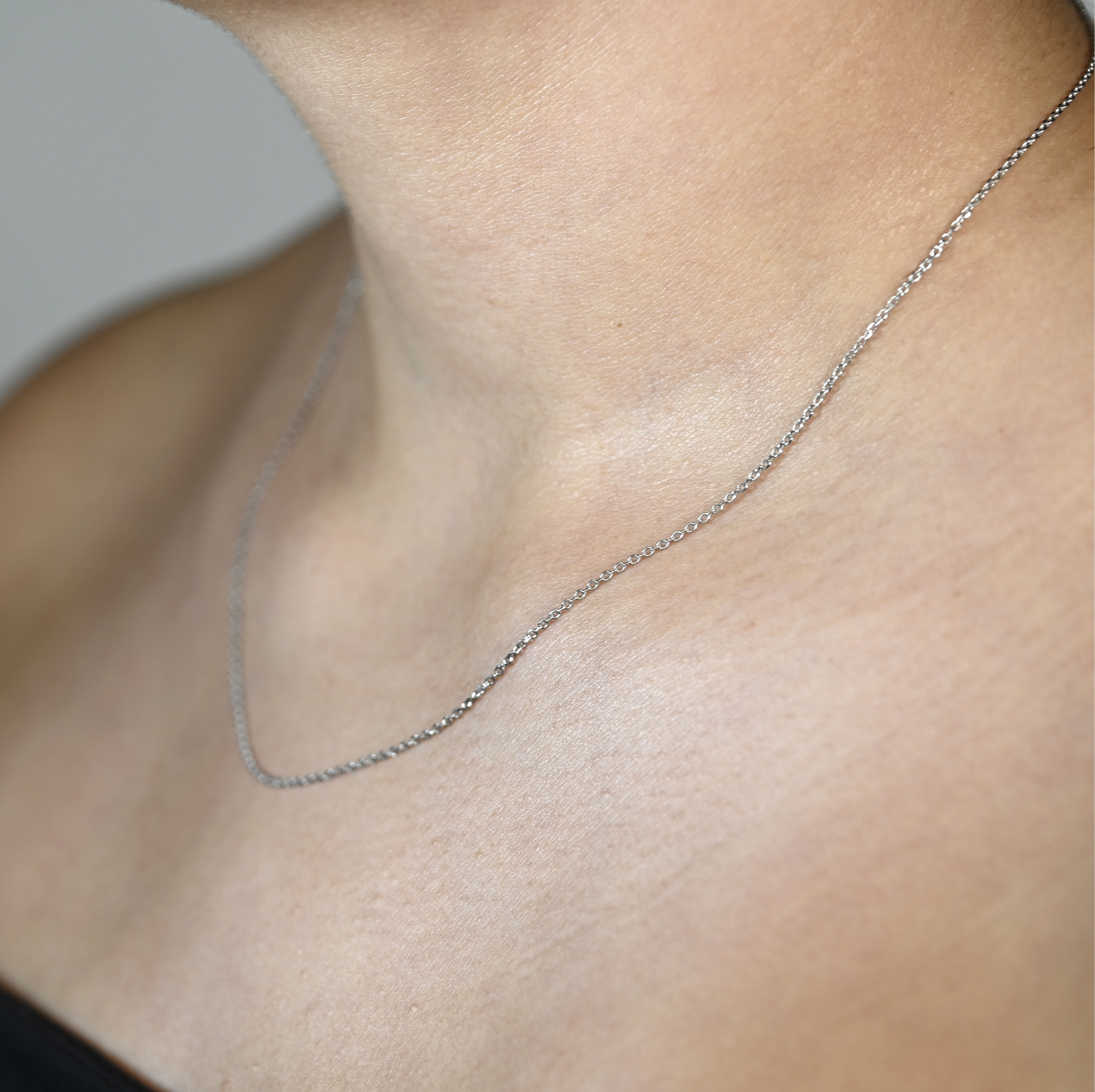 Anchor ketting Zilver
