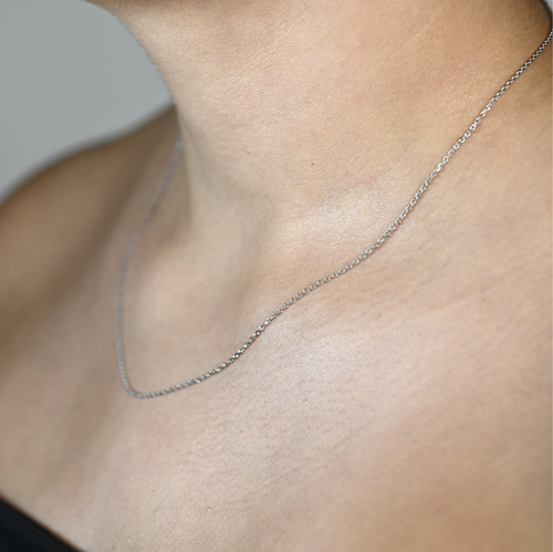 Anchor ketting Zilver