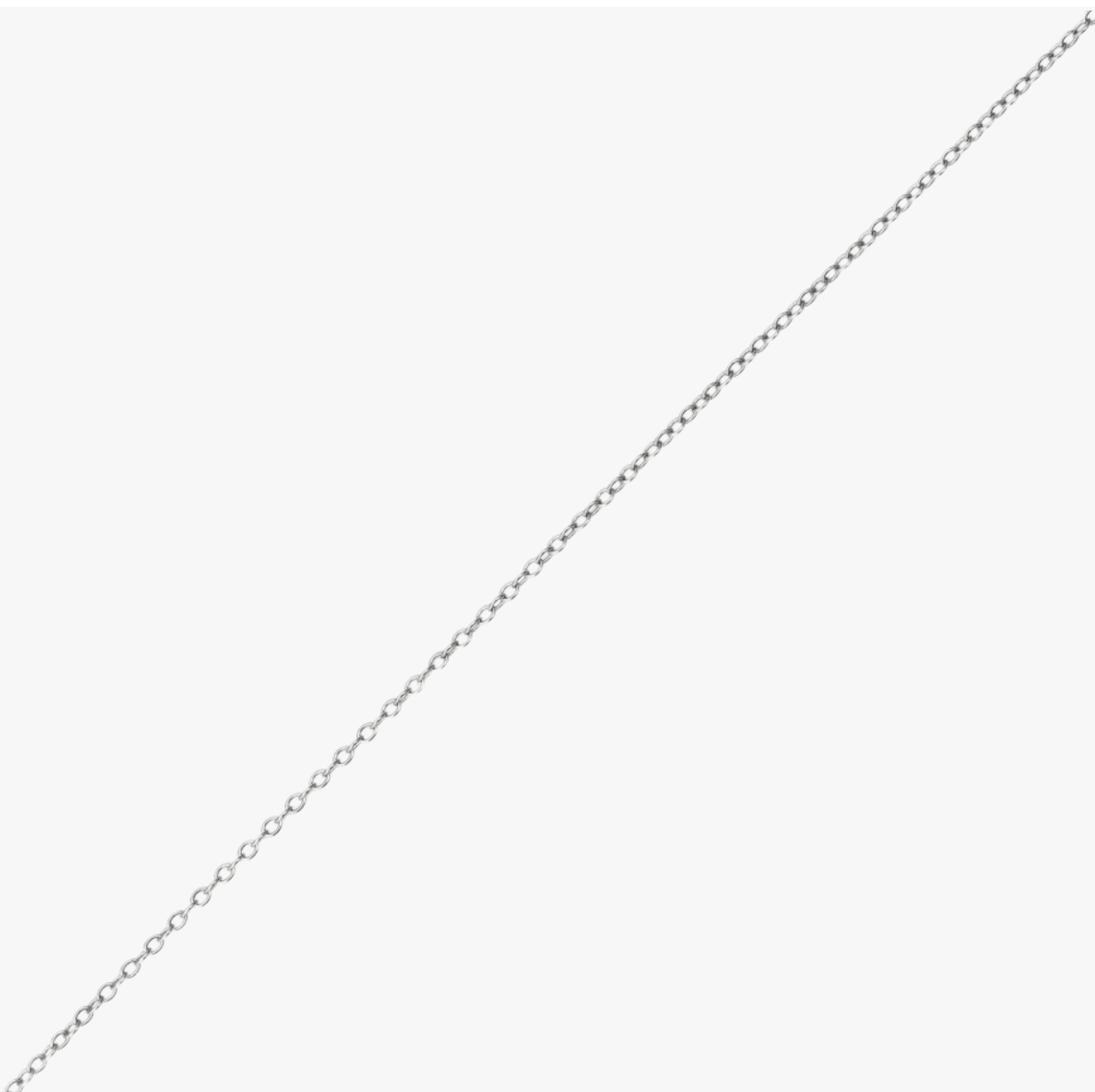 Anchor ketting Zilver