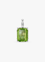 Momentum Hanger Zilver — Peridot • Personaliseerbaar