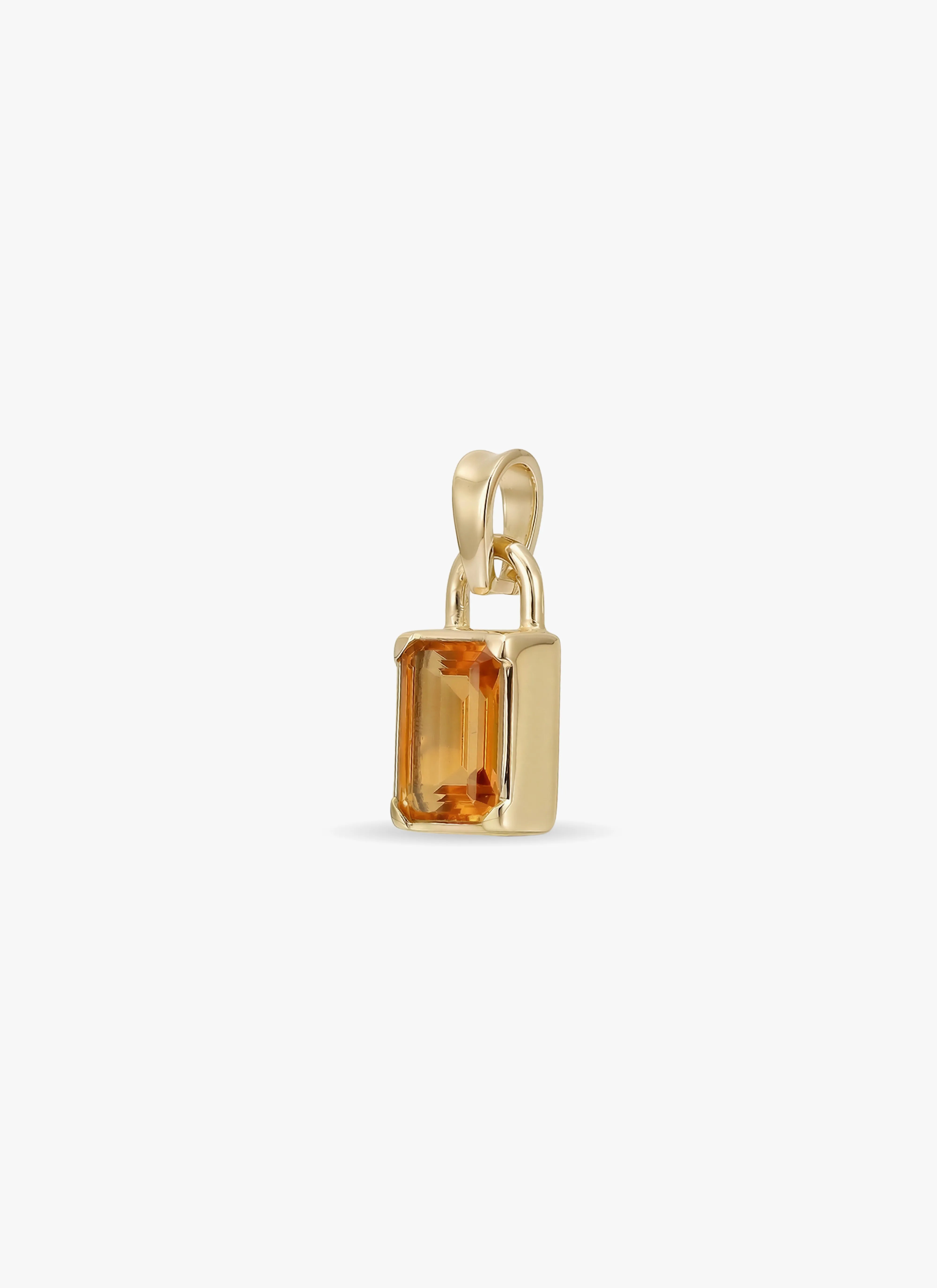 Locksy Hanger Goud — Citrien • Personaliseerbaar Hoofdafbeelding