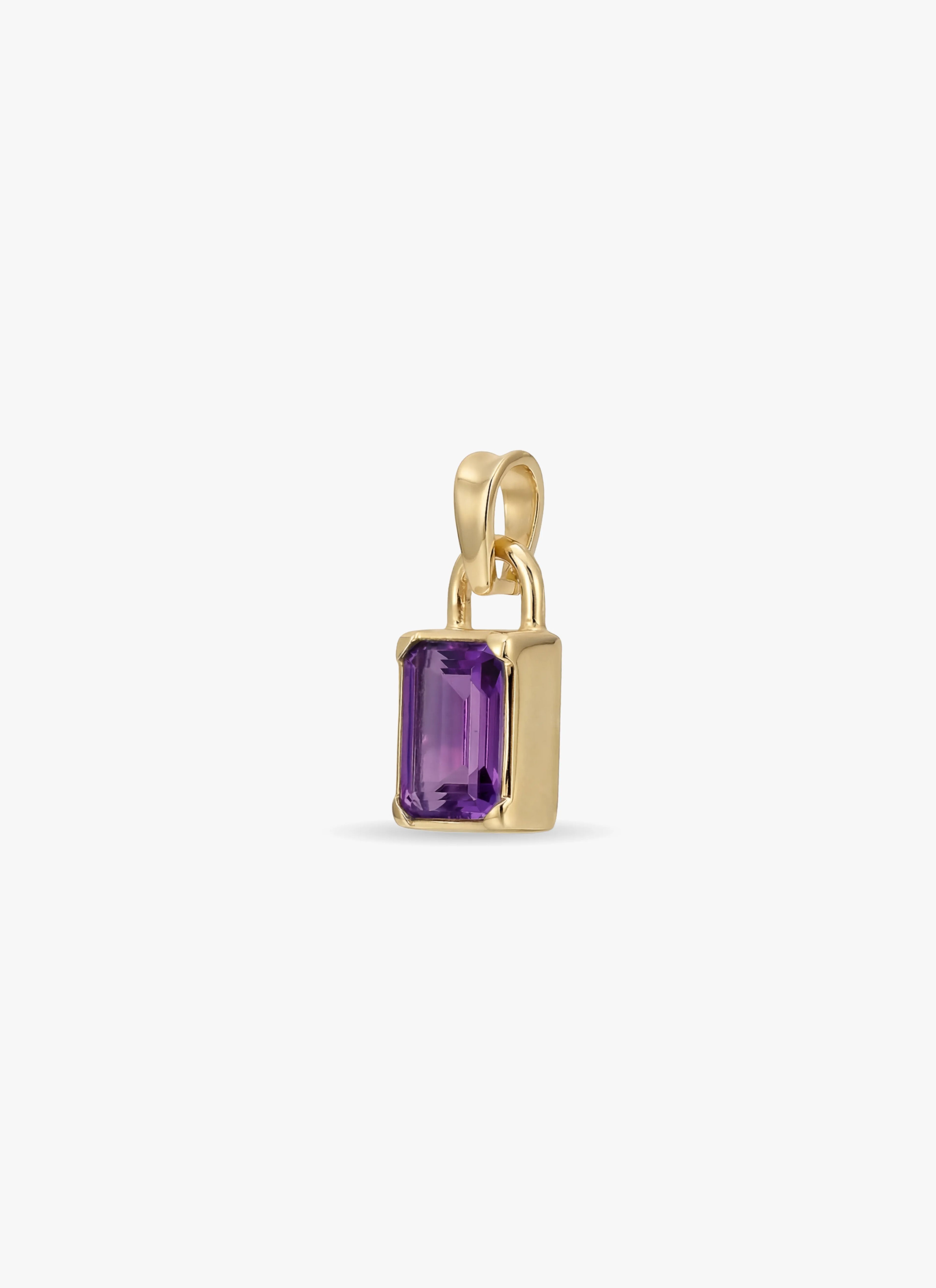 Locksy Hanger Goud — Paars • Personaliseerbaar