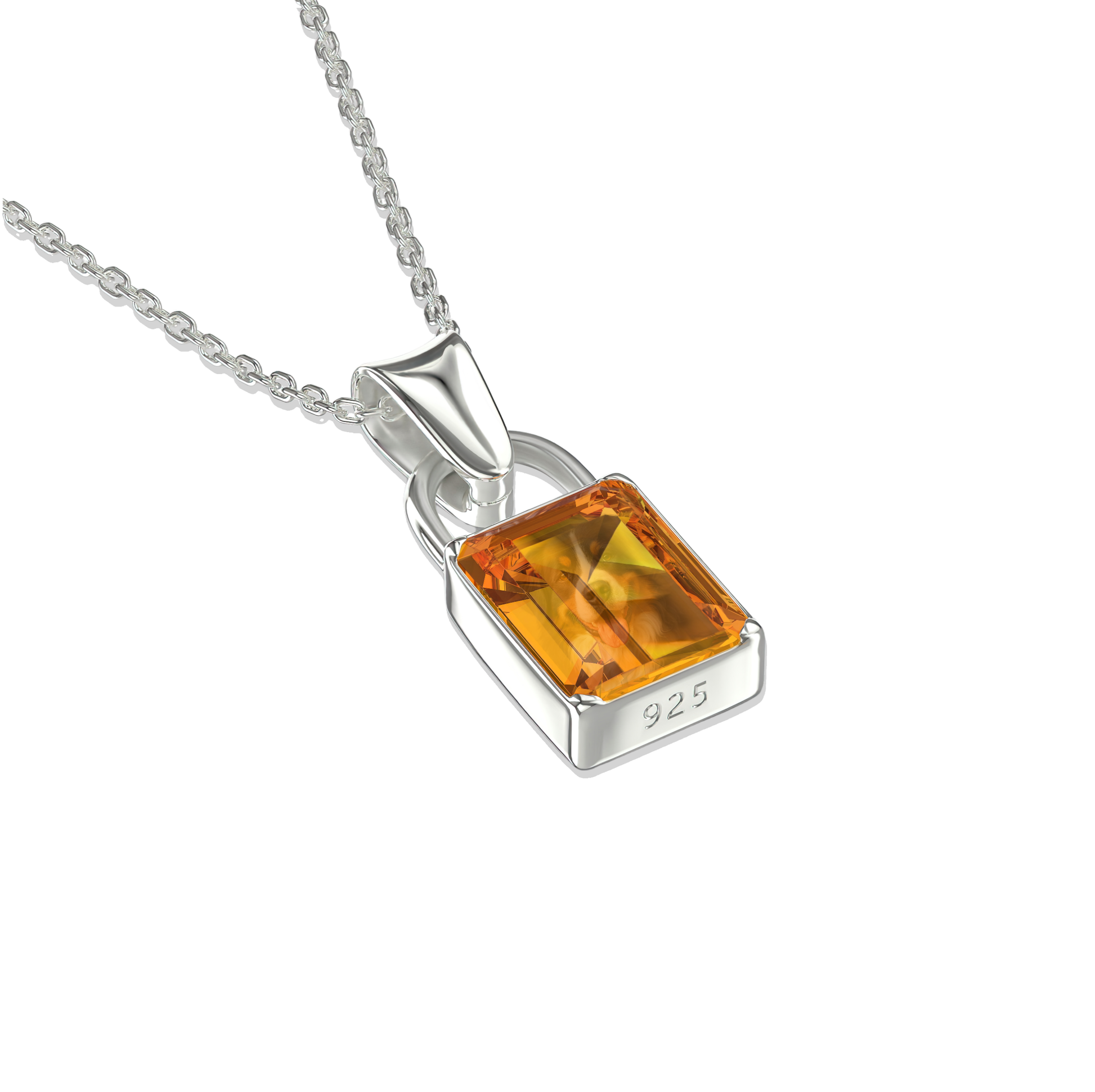 Citrien Locksy Pendant