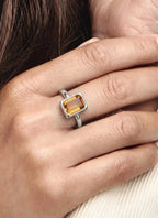 Momentum Ring Zilver — Citrien • Personaliseerbaar