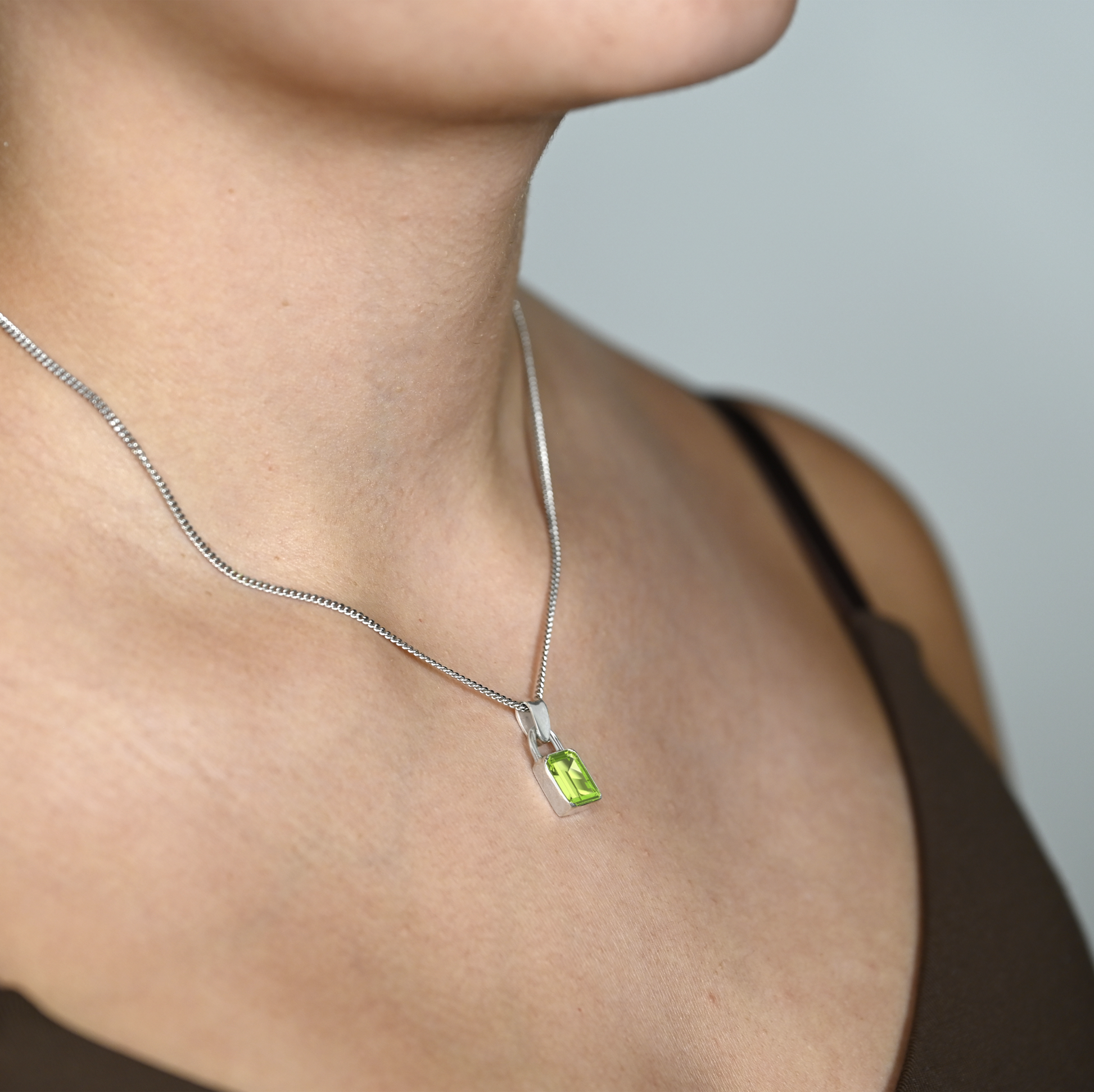 Peridot Locksy Pendant