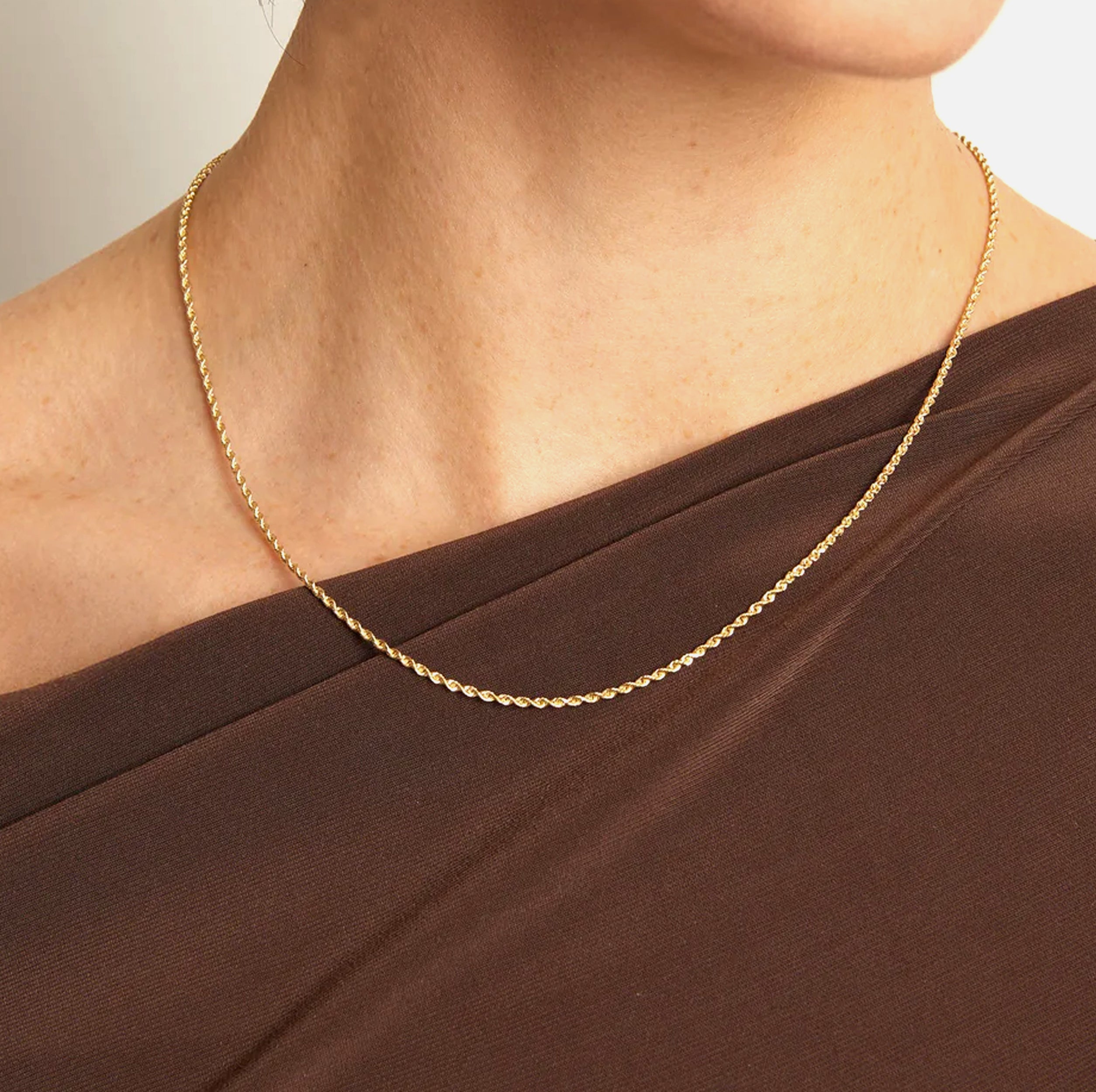 Rope Ketting Goud
