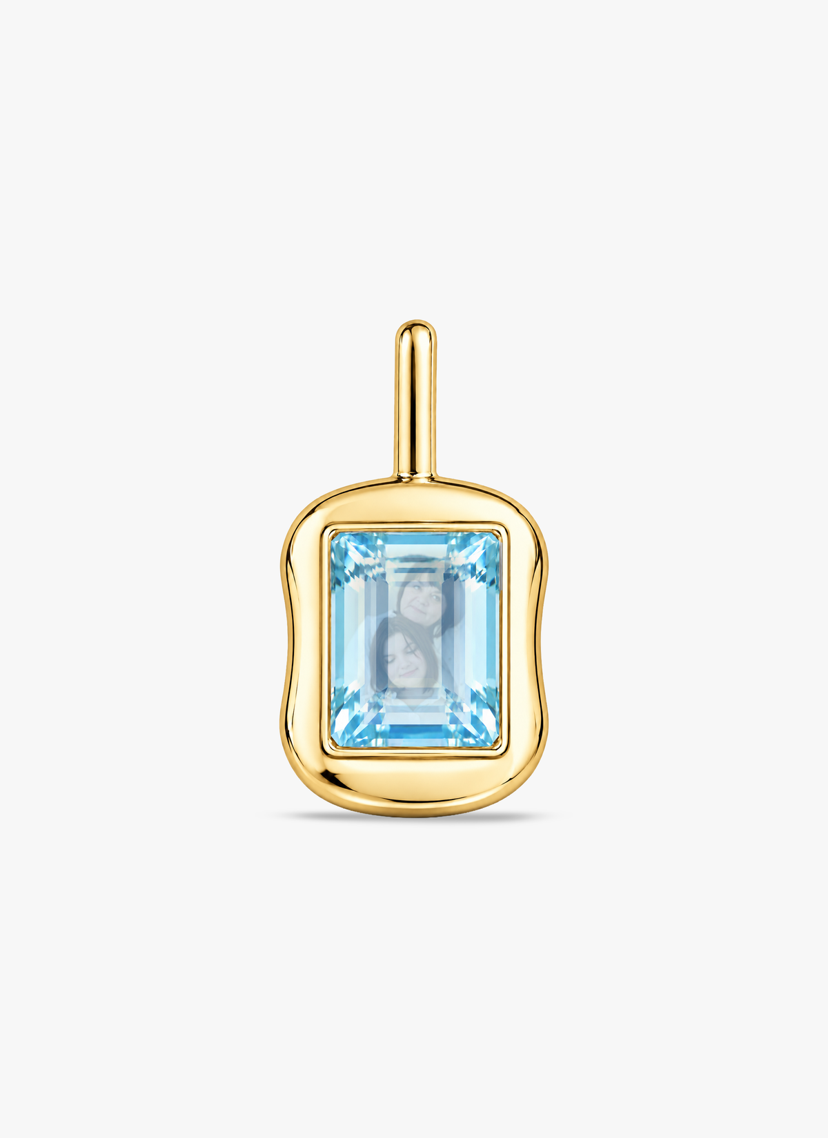 Memoria Hanger Goud — Topaas Hoofdafbeelding