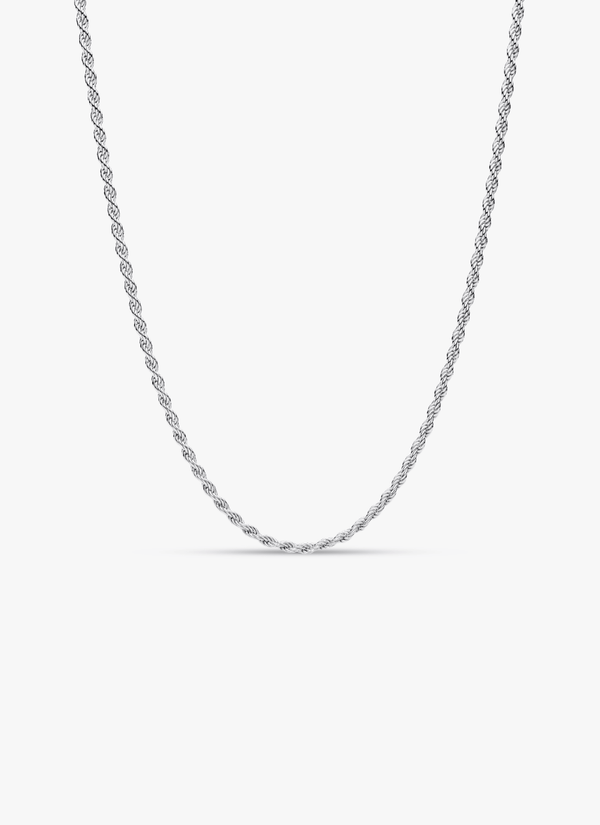 Rope Ketting Zilver