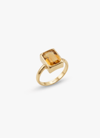 Momentum Ring Goud — Citrien • Personaliseerbaar