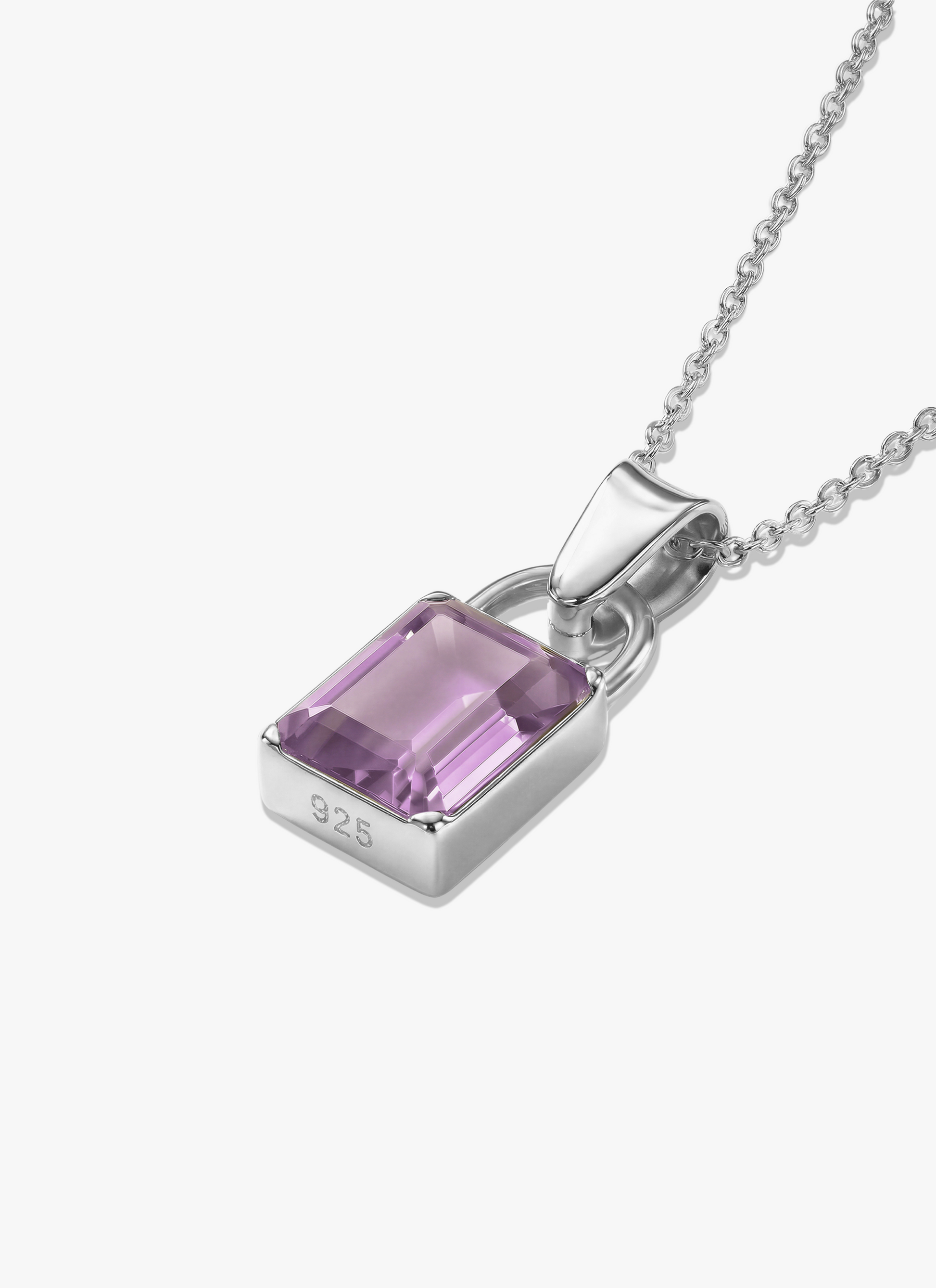 Purple Amethist Locksy Pendant